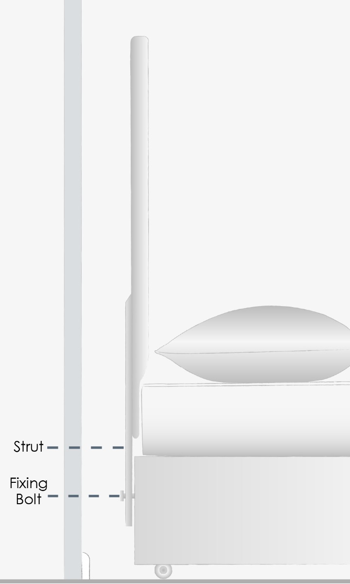 Fixing a headboard