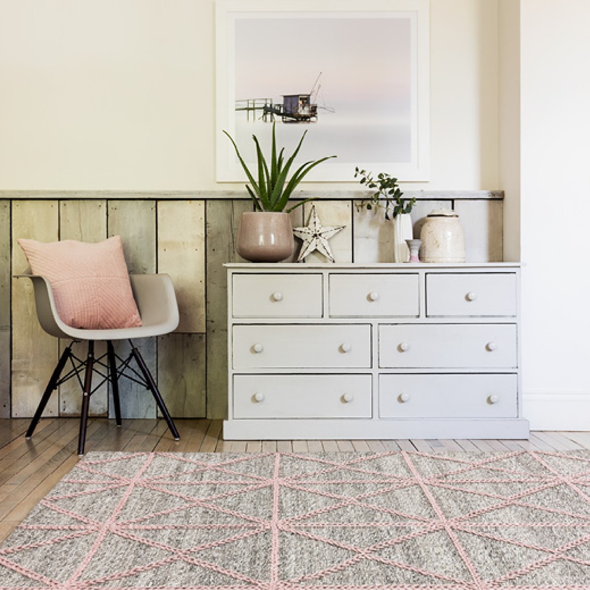 Geometric rug