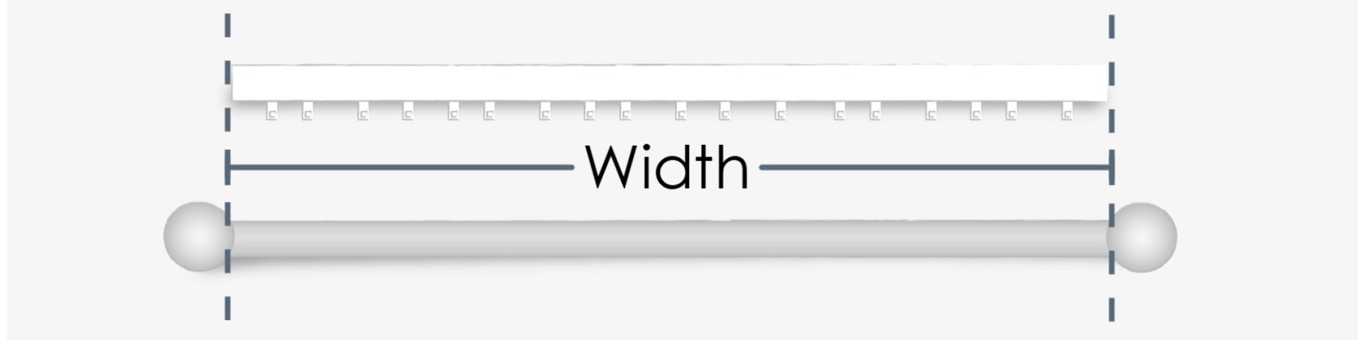 Pole width