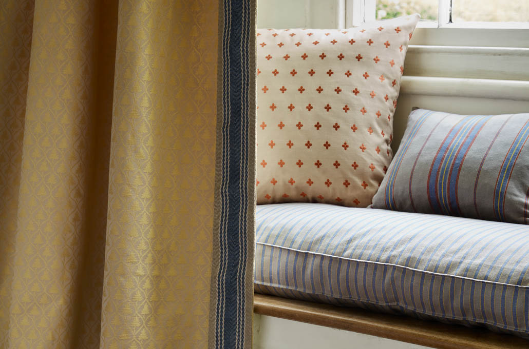 Ian Mankin Fabric Jane Clayton