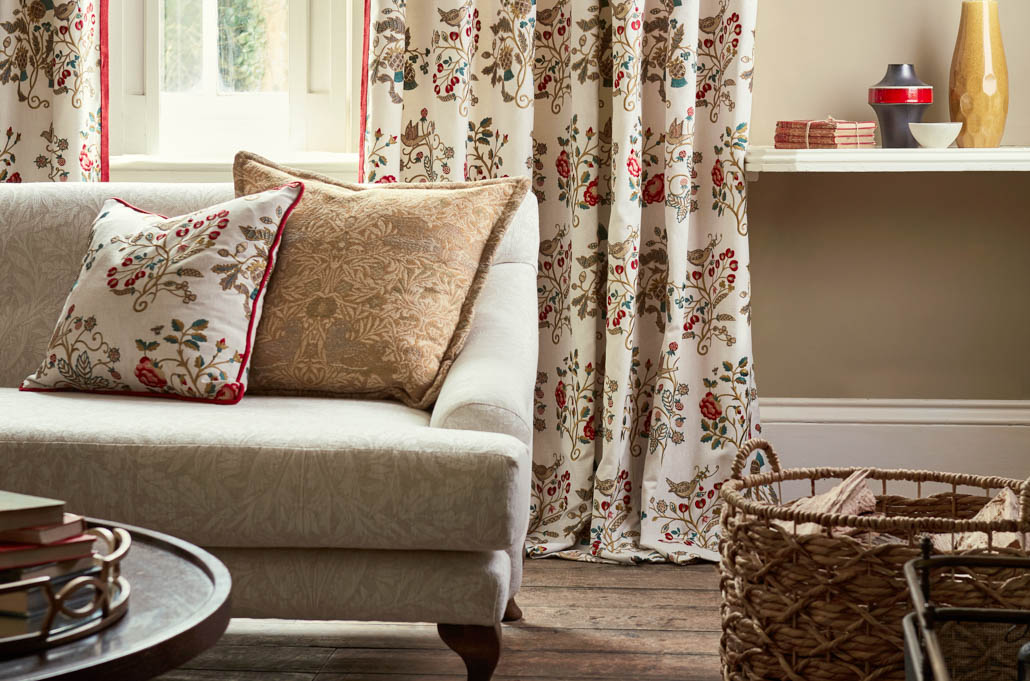 Embroidered Fabric Jane Clayton