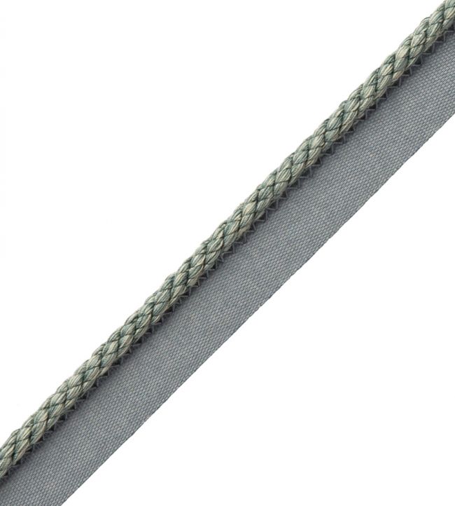 6mm Cambridge Cord With Tape Trimming by Samuel & Sons Sea Blue