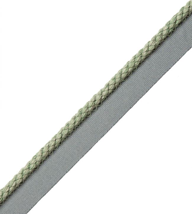 6mm Cambridge Cord With Tape Trimming by Samuel & Sons Seafoam