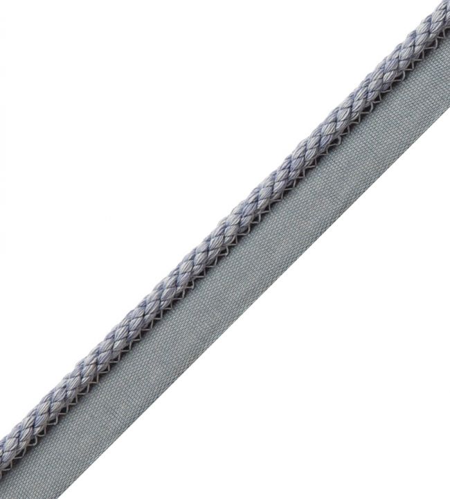 6mm Cambridge Cord With Tape Trimming by Samuel & Sons Wedgewood