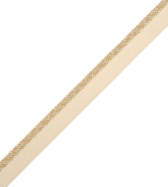 1/4" Jardin Silk Cord With Tape Trimming by Samuel & Sons Cornsilk