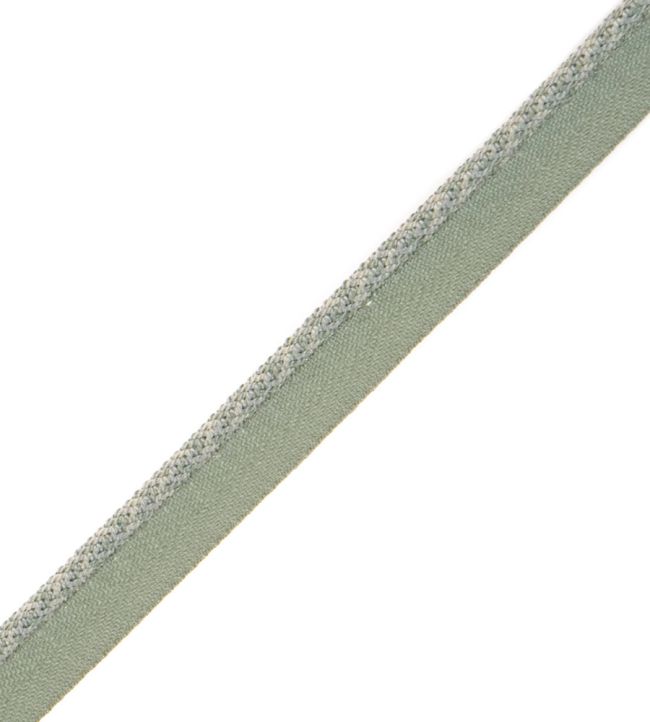 1/4" Jardin Silk Cord With Tape Trimming by Samuel & Sons Lagoon