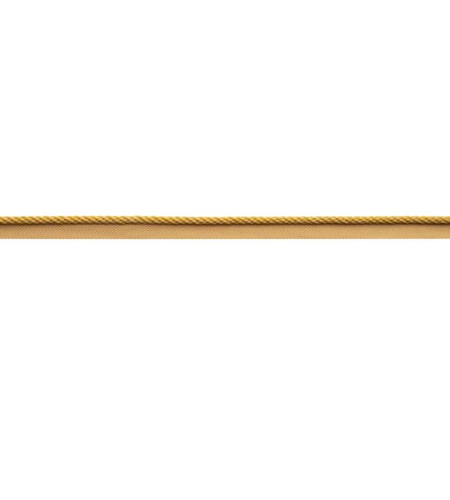 1/4" Sophie Cord with Tape Trimming by Samuel & Sons Dijon
