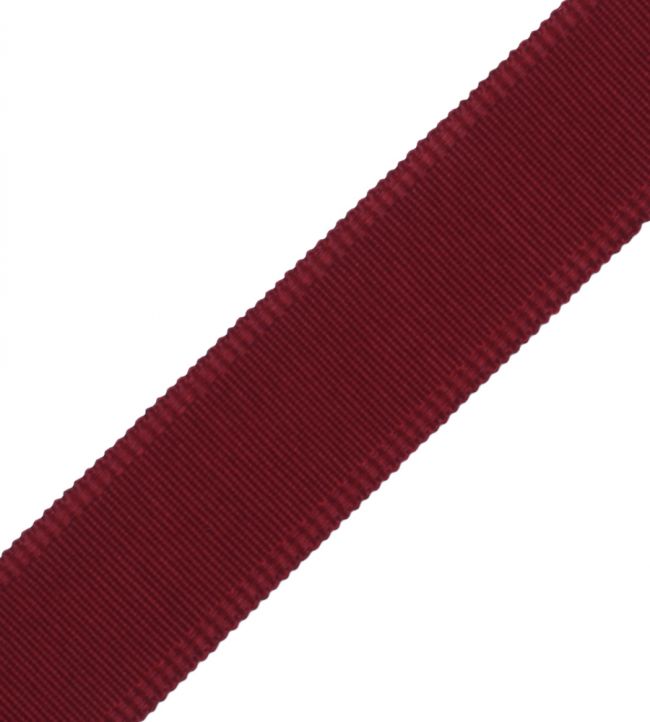 38mm Cambridge Strie Braid Trimming by Samuel & Sons Cranberry