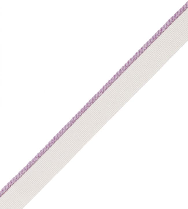 2.5mm Cambridge Cord With Tape Trimming by Samuel & Sons Lilac