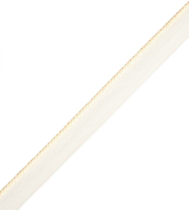 2.5mm Cambridge Cord With Tape Trimming by Samuel & Sons Vanilla