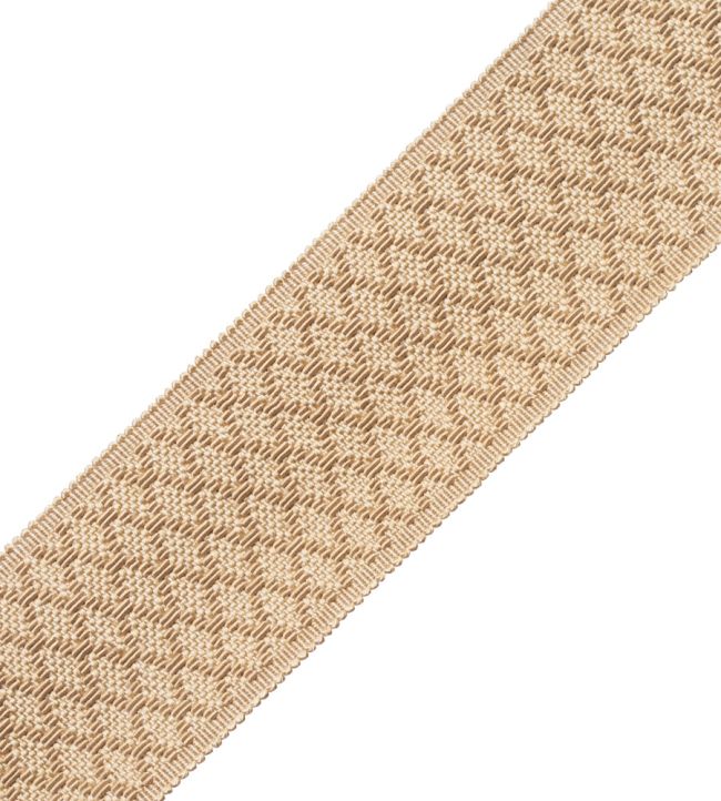 1.75" Le Jardin Silk Border Trimming by Samuel & Sons Champagne