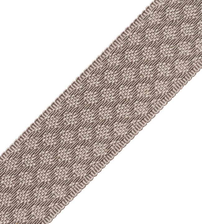 1.75" Le Jardin Silk Border Trimming by Samuel & Sons Steel