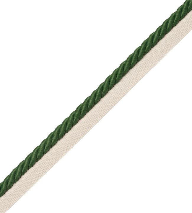 3/8" Saisons Cord With Tape Trimming by Samuel & Sons Basil