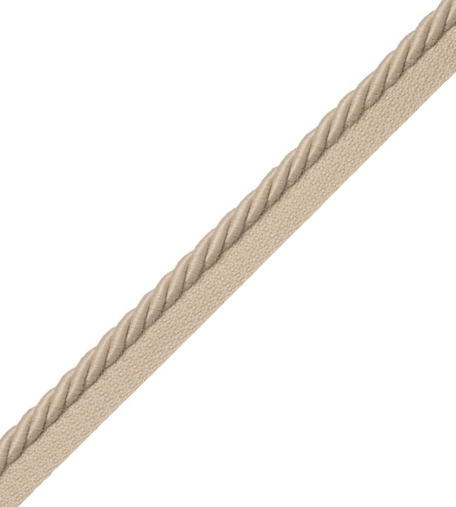 3/8" Saisons Cord With Tape Trimming by Samuel & Sons Sand Dune