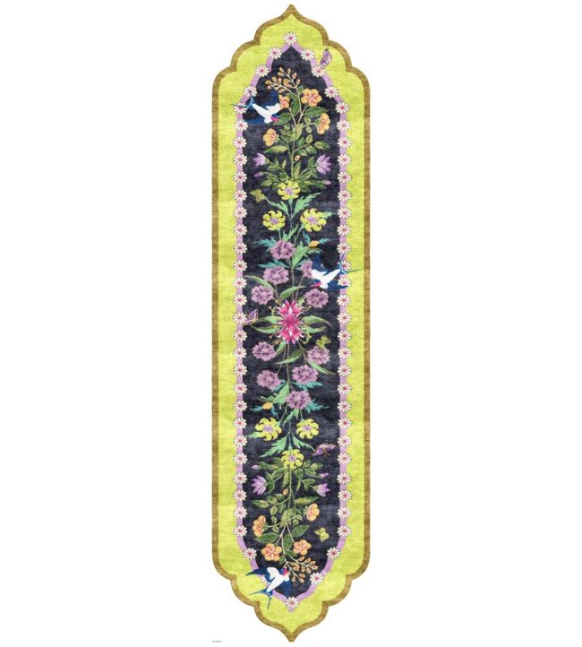 Wendy Morrison A Mughal Flower Show Runner rug Multi WM-5060410394149 Multi