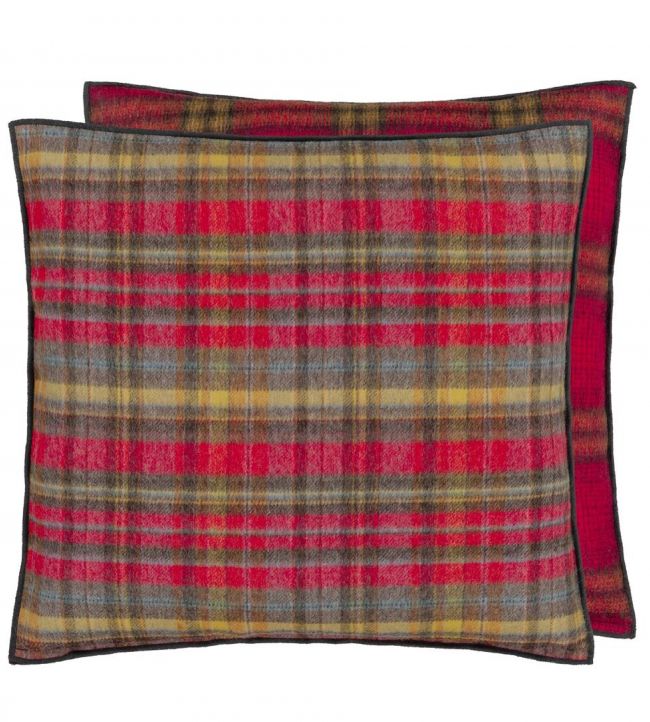 Abernethy Cushion 43 x 43cm by Designers Guild Pimento