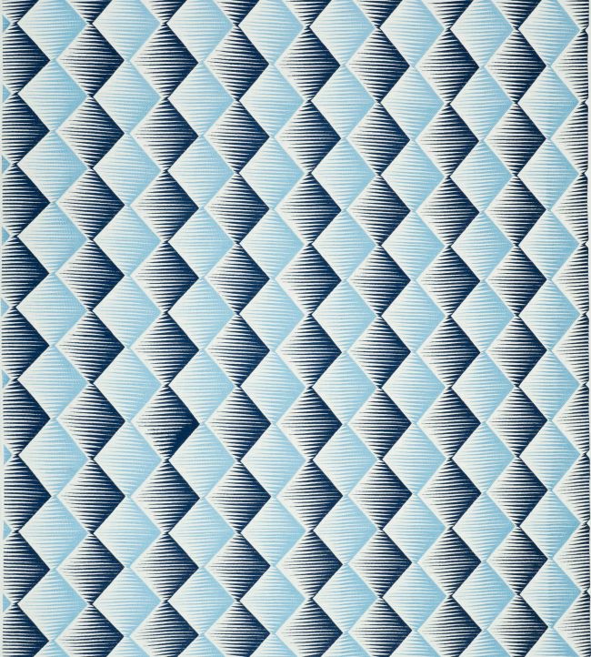 Accordion Fabric by Jim Thompson No.9 Blues