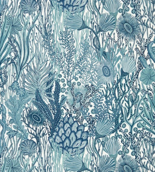 Acropora Wallpaper in Exhale/Murmuration by Harlequin | Jane Clayton Acropora Wallpaper in Exhale/Murmuration by Harlequin | Jane Clayton