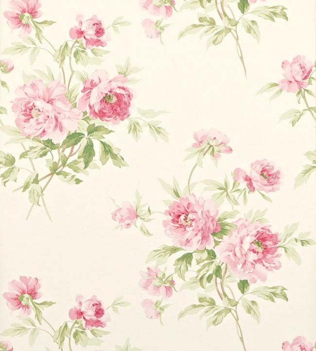 Adele Wallpaper by Sanderson Rose Cream