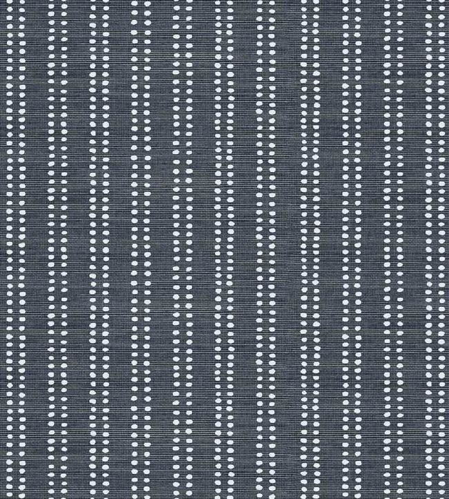 Algonquin Vinyl Wallpaper by Christopher Farr Cloth Midnight Blue