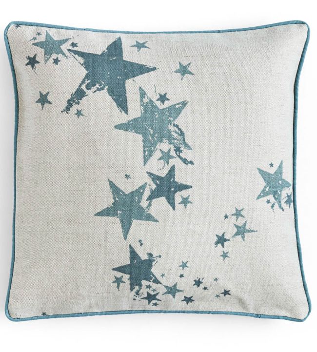 All Star Ready Made Cushions by Barneby Gates in Gunmetal Blue