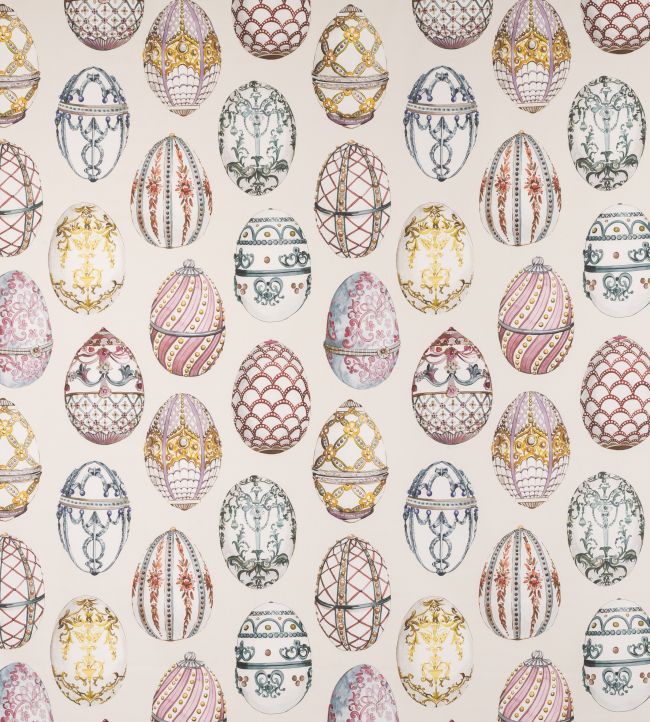 Anastasia Fabric by Manuel Canovas Rose Ancien