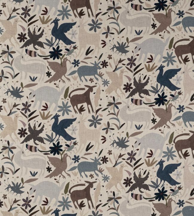 Tiki Tiki Fabric by Andrew Martin Desert