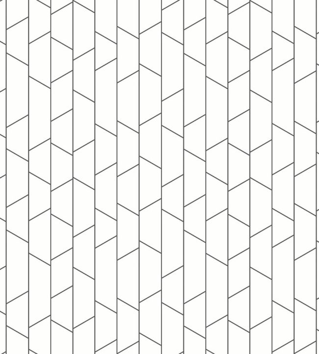 Angle Wallpaper by Borastapeter Bright White