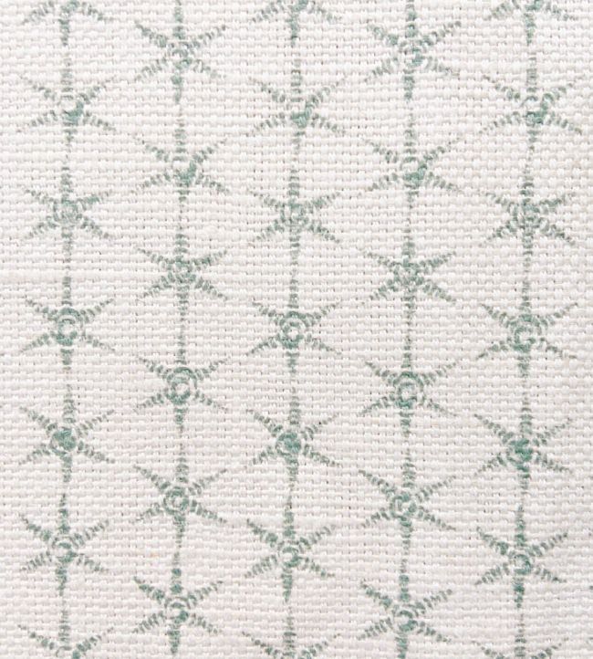 Anise Fabric by Juliet Travers Teal