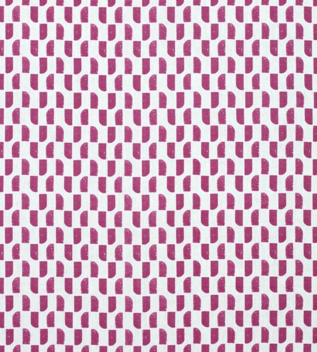 Akio Fabric by Anna French Fuchsia