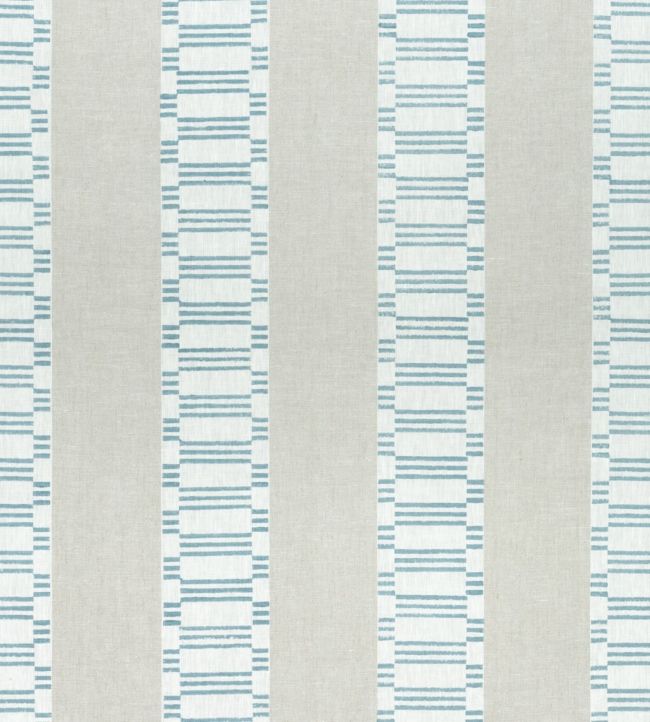 Japonic Stripe Fabric by Anna French Robin's Egg