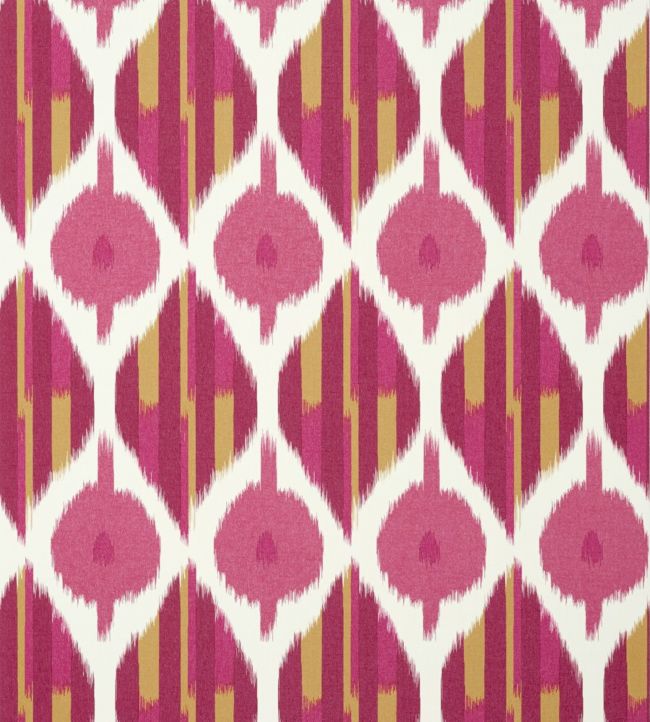 Kimono Wallpaper by Anna French Fuchsia