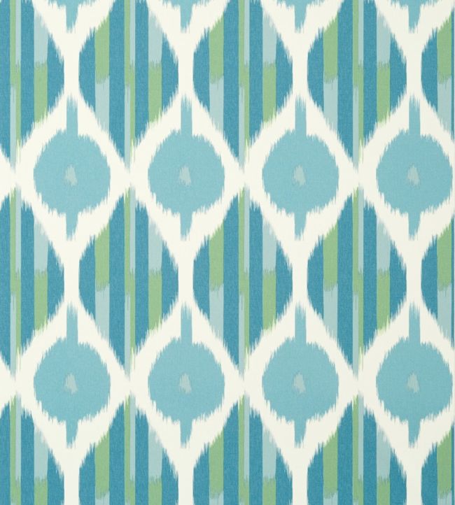 Kimono Wallpaper by Anna French Robin's Egg