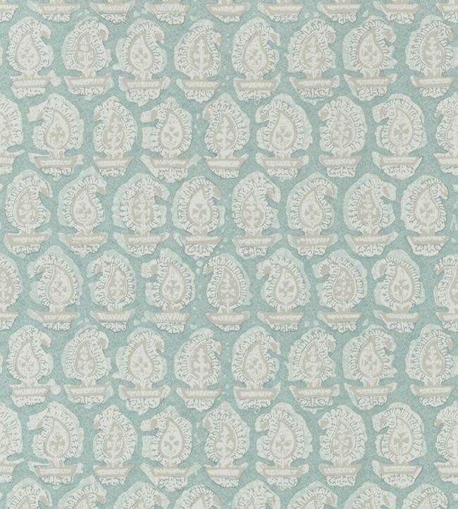 Gada Paisley Wallpaper by Anna French Robin's Egg