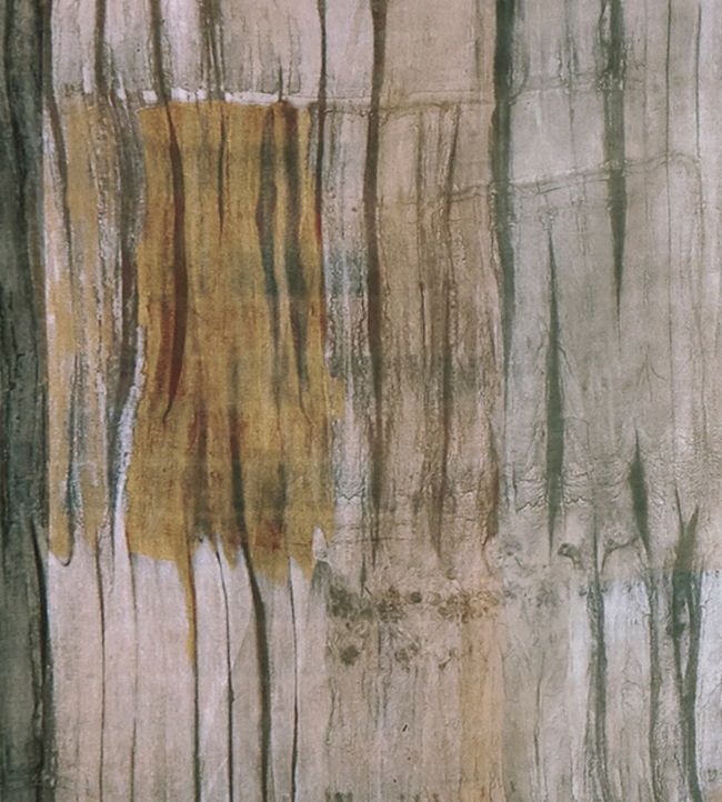 Anthology Yuti Fabric by Harlequin Saffron/Pewter/Charcoal
