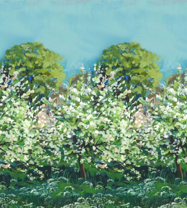Arbre de Printemps Alta Fabric by Designers Guild Celadon