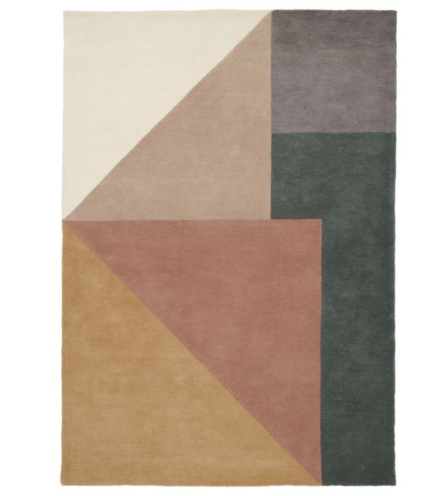 Arguto Rug by Linie Design in Rose Jane Clayton