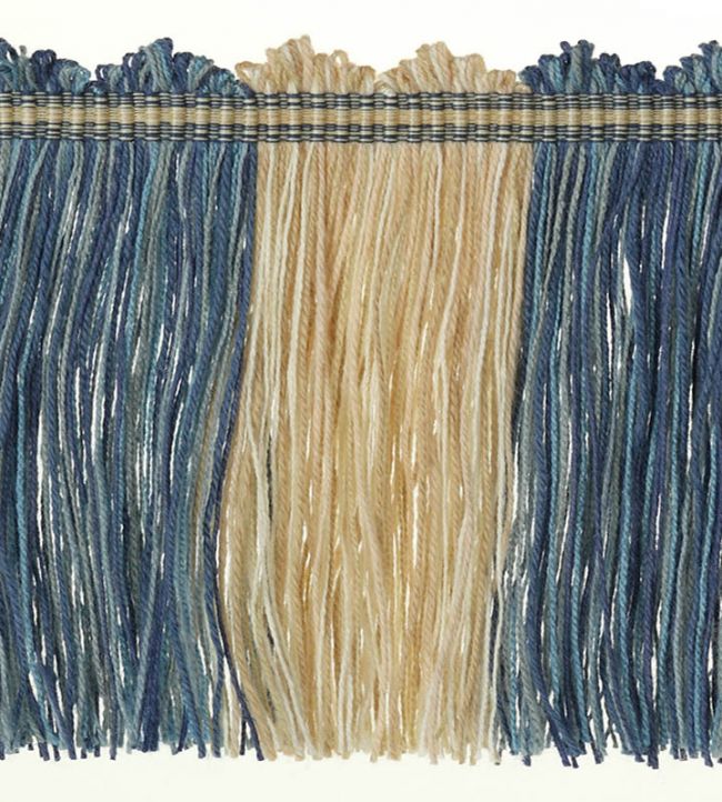 Arlington Cut Fringe Trimming by Colefax and Fowler Blue