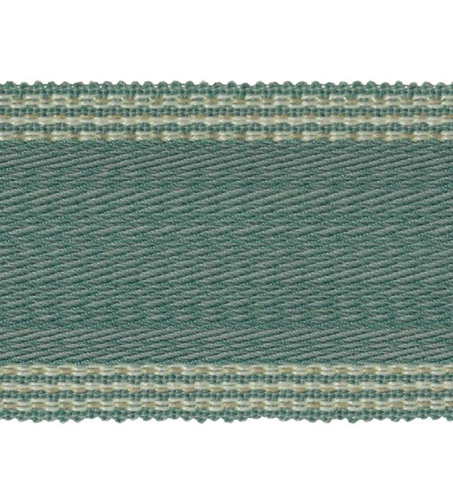 Arlington Wide Braid Trimming by Colefax and Fowler Aqua
