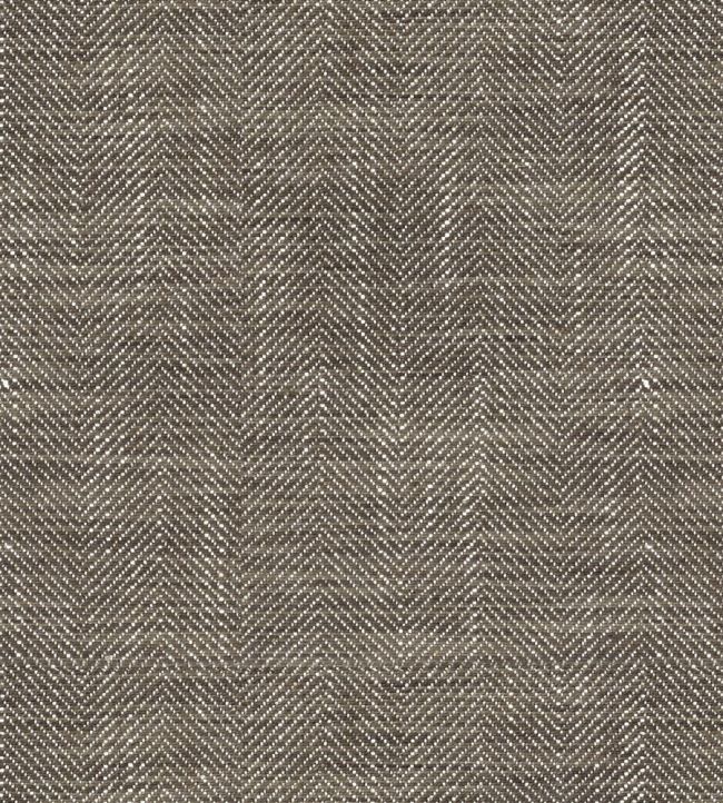 Arran Fabric by Ian Mankin Brown
