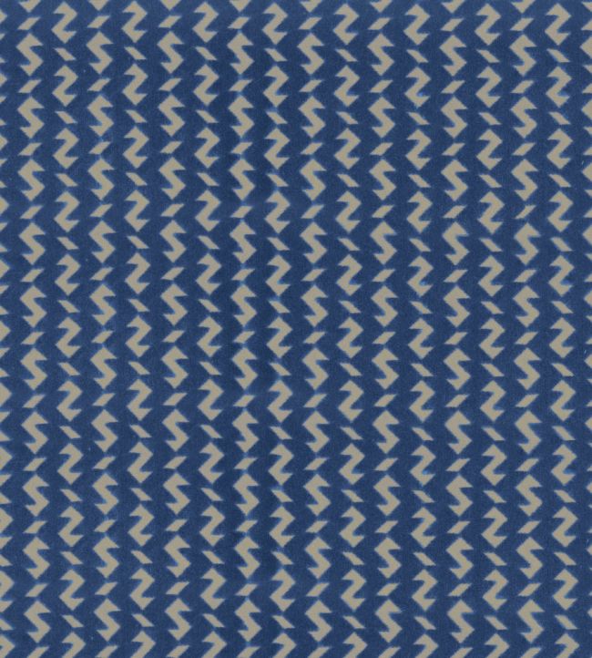 Arriaga Fabric by Camengo Indigo