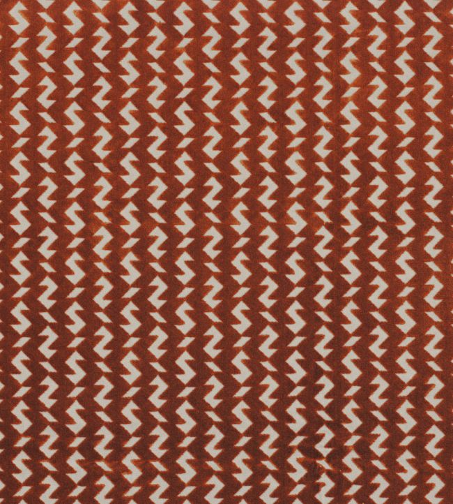 Arriaga Fabric by Camengo Terracotta