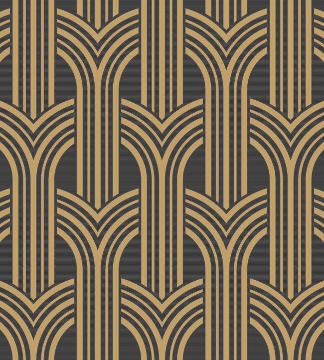 Art Deco Arches Wallpaper in 10 by Today Interiors Jane Clayton