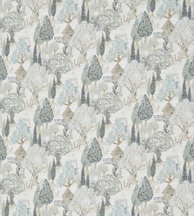 Artists Retreat Fabric by Jim Thompson No.9 Winter Sky