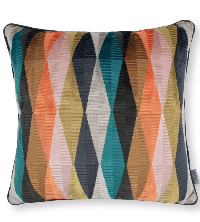 Arzu Cushion 50 x 50cm by Romo Mandarin