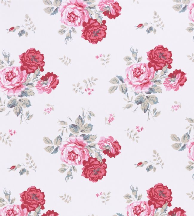 cath kidston antique rose wallpaper