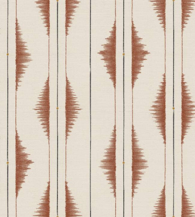 Azilal Embroidery Wallpaper by Coordonne Clay