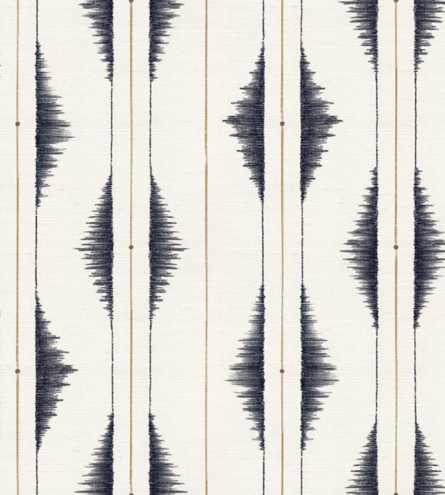 Azilal Embroidery Wallpaper by Coordonne Sky