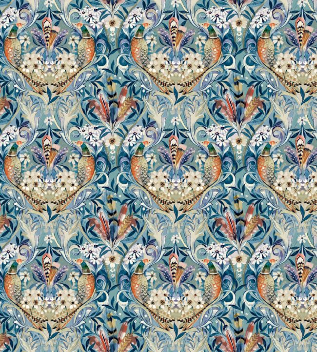 Baby Rostherne Fabric by Arley House Sky