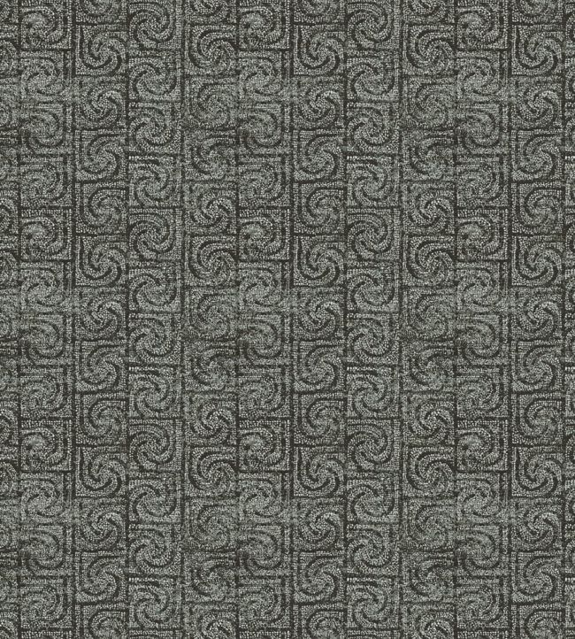 Hollister Fabric by Baker Lifestyle in Graphite Jane Clayton